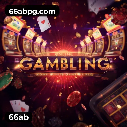 66ab App home screen with mobile slots and casino categories